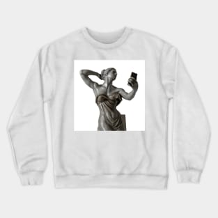 First selfie on earth Crewneck Sweatshirt